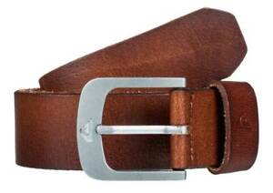 Quiksilver Everydaily Leather Belt - Chocolate - New