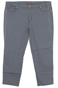 Sheego Twill Jeans Die Schmale Sottile Donna Pantaloni Stretch Blu Taglia 52 56 - Picture 1 of 4