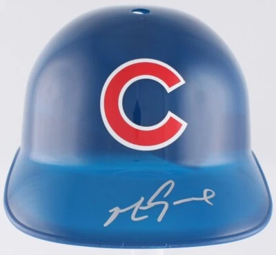 Mark Grace Signed Chicago Cubs Full-Size Replica Batting Helmet (JSA COA) - Image 1 of 4