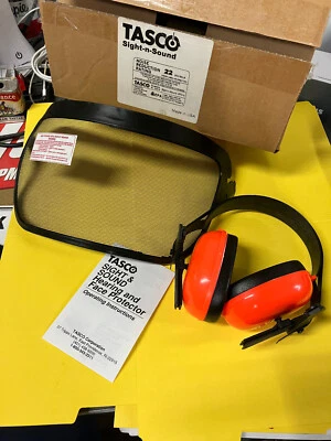 Juego de orejeras y pantalla facial TASCO - TS7010 Foto 1 de 4