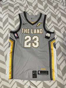 LEBRON JAMES Cleveland Cavaliers THE LAND Nike authentic jersey 48 NWT RARE CITY - Picture 1 of 10