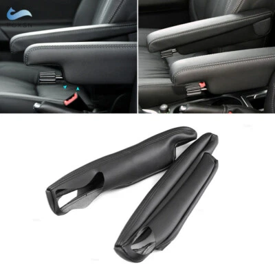 For LR2 LAND ROVER Freelander2 Left&Right Armrest LEATHER Seat Handle Box Cover — 第 1/4 张图片