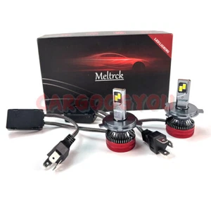 9003 H4 LED Headlight Bulbs Kit 55W 6500LM Hi/Lo Beam Super Bright White - Picture 1 of 8