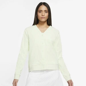 Nike Repel Ace Women's Golf Cardigan Lime Ice Sz XS (DA3223-303) NWT MSRP $110 - Picture 1 of 3