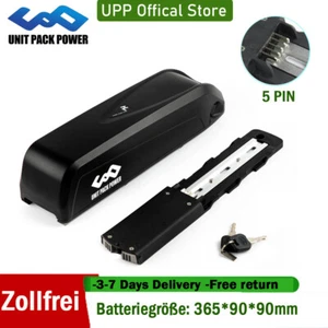 UPP 36V 48V 14Ah 20Ah E-Bike Akku Kleiner Hailong für 250W 350W 500W Motor 5-PIN - Bild 1 von 12