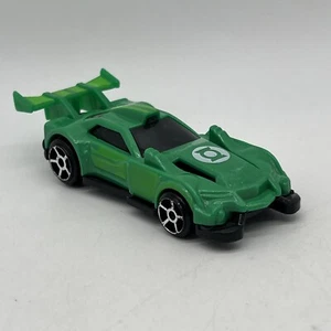 Hot Wheels D.C Comics 2016 Mattel Green Lantern Race Car McDonalds - Picture 1 of 7