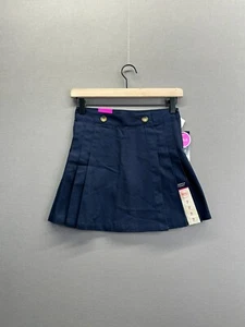 French Toast Girls Blue Mini Skirt Pleated Pull On NWT Size 7 - Picture 1 of 10
