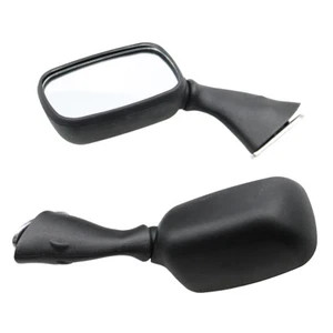 Black Side Rear view Mirrors For Suzuki Hayabusa GSXR 1000 750 650 GSX1300R - Picture 1 of 8