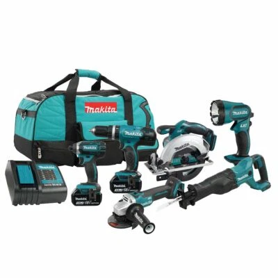 MAKITA CANADA 18V (3.0 Ah) LXT CORDLESS Combo Kit (6-Piece) - Image 1 of 4