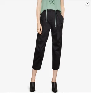 NWT BCBG MaxAzria Women's Pleated Ankle Pant, Black. XS. - Picture 1 of 11