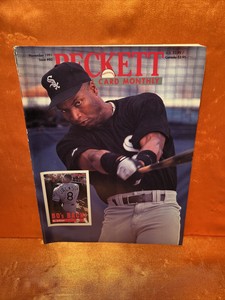Beckett Baseball Card Monthly Nov. 1991 Issue #80 Bo Jackson/Howard Johnson