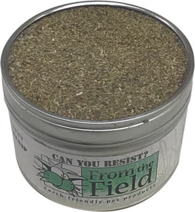 From The Field Orgánico Catnip Kitty Seguro Sin Tallo 1 OZ Lata de Metal Puedes Resistir - Imagen 1 de 1