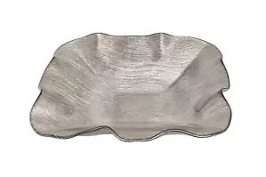 Schale Tischmitte SAMOA IVV Sand aus Glas 38x38 cm - Bild 1 von 10