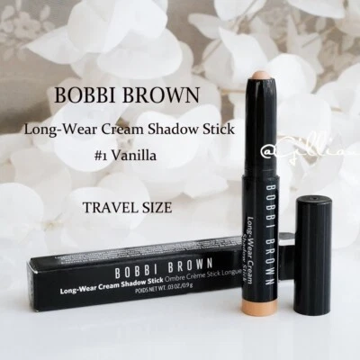 Barra de sombra crema de larga duración BOBBI BROWN (1 vainilla) 0,9 g/0,03 oz de viaje Foto 1 de 4