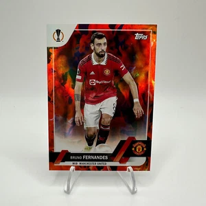 2022-2023 Topps UEFA Club Competitions Inferno Foil #8 Bruno Fernandes - Bild 1 von 2