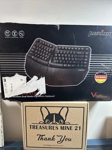 Perixx PERIBOARD-613B Compact Wireless Ergonomic Split Keyboard DUAL ON SALE!! - Picture 1 of 9