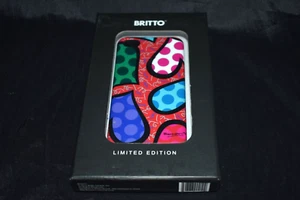 ROMERO BRITTO Hearts Limited Edition Hard Plastic Case Apple IPhone 4/4S 2012 - Picture 1 of 11