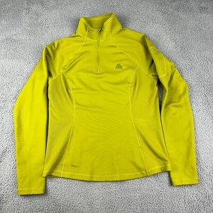 Nike ACG Pullover Womens Medium Green Outdoors Running Hiking 1/4 Zip - Picture 1 of 11