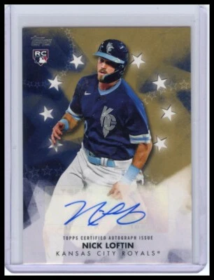 2024 Topps #BSA-LOF Nick Loftin Baseball Stars Autographs RC - Image 1 of 2