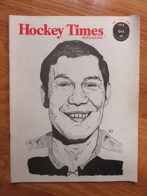 Revista John Bucyk Hockey Times octubre 1972 Boston Bruins Bobby Orr Phil Esposito Foto 1 de 4