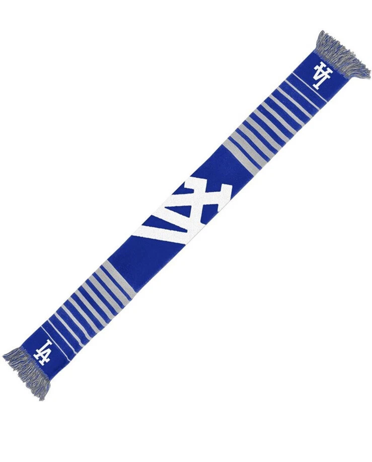 Forever Collectibles MLB Los Angeles Dodgers Split Logo Reversible Scarf