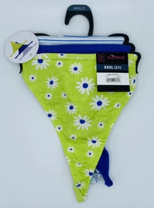 Paquete de 3 bragas No Boundaries para mujer mezcla de algodón tanga XXXL (21) multicolor  - Imagen 1 de 4