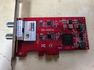 TBS 6281SE DVB-T2/T/C Digital PCIe Double TV Tuner Card for PC - Picture 1 of 1