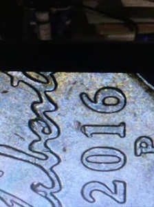 2016p Error Nickel~Die Chip On E In Liberty - Picture 1 of 7