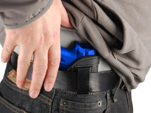 NEW Barsony Black Leather IWB Gun Holster for Cobra, EAA, Bryco Mini 22 25 380 - Picture 1 of 6