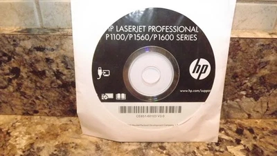 HP Laserjet Professional P1100 P1560 P1600 Series Install Setup Driver CD - Image 1 of 2