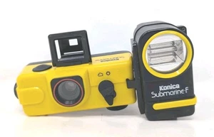 Macchina fotografica Konica Submarine con FLASH RARA 110 non testata per ricambi o riparazioni!! - Foto 1 di 7