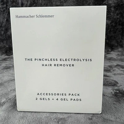 Removedor de pelos Hammacher Schlemmer the Pinchless Electrolysis 2 gel + 4 almofadas de gel - Imagem 1 de 4
