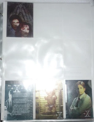 X-Files Season 1 72 Card Set 1 etched foil 2 Topps Finest Chromiums 1 Mag coupon - Image 1 of 4