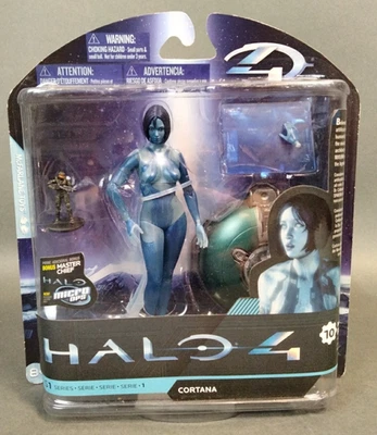 Boxed Halo 4 Cortana with Micro Ops Master Chief McFarlane Toys Figure AL/NG - Image 1 of 4