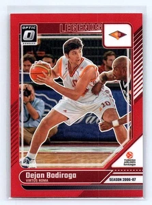 Dejan Bodiroga 2024-25 Donruss EuroLeague #179 Optic Red Prizm #/99 - Picture 1 of 2