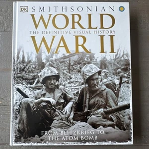 World War II The Definitive Visual History Holmes Smithsonian WWII Picture Book - Picture 1 of 5