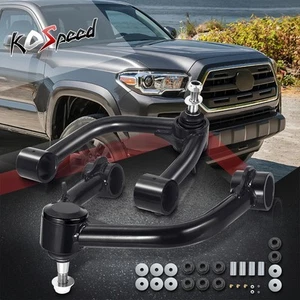 2-4" Lift 4WD Black Tubular Front Upper Control Arms for Toyota Tacoma 2005-2024 - Picture 1 of 6