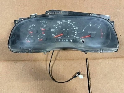 1999-2001 Ford F250 F350 F450 F550 Super Duty Diesel Speedometer Cluster MPH Oem - Изображение 1 из 4