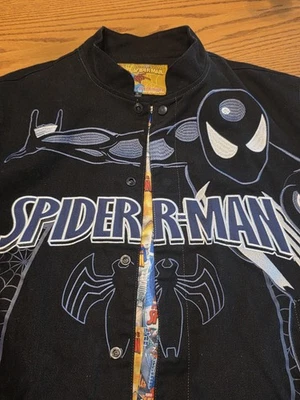 Chaqueta Juvenil Jeff Hamilton Spider-Man Marvel 2011 Talla XL 11-12 Rara Bordada Foto 1 de 4