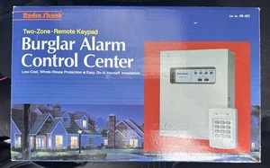 Radio Shack Two Zone Remote Key Pad - Burglar Alarm Control Center 49-451, NIB - Picture 1 of 3