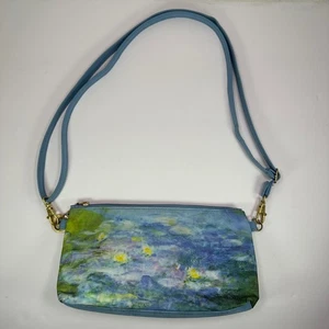 Galleria Enterprises Monet Seerosen Blumen Umhängetasche Handtasche - Bild 1 von 9