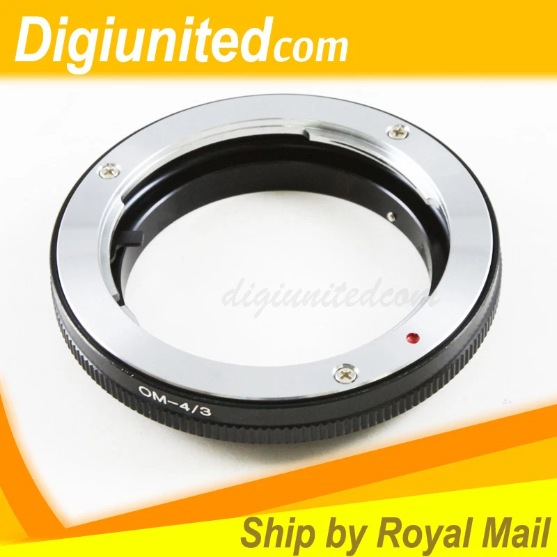 Olympus OM lens to Olympus Four Thirds 4/3 mount adapter E-3 E-30 E-510 E620 E-5 - Image 1 of 1