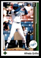 1989 Upper Deck Alfredo Griffin Los Angeles Dodgers #631