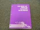 1995 Arctic Cat Wildcat Efi Snowmobile Shop Service Repair Manual