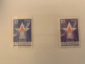 Romania Stamps SC# C135-C136 Lunik 4 MNH 1963 - Picture 1 of 1