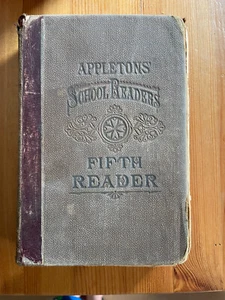Vintage Appleton's School Readers 'Fifth Reader' (1879) - Bild 1 von 5