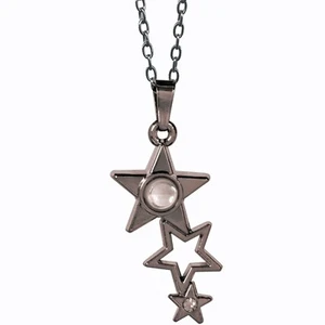 AngelStar I Am Blessed Falling Stars Medallion Pendant Necklace 13887 - Picture 1 of 3