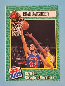 1990 Sports Illustrated For Kids Brad Daugherty Cleveland Cavaliers #123 🏀 - Picture 1 of 2