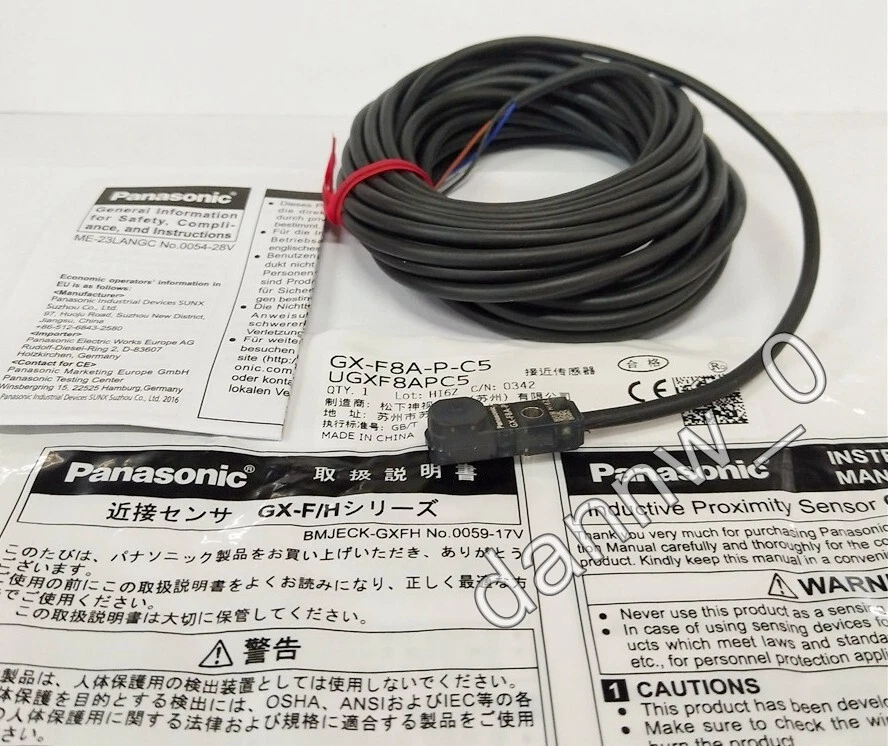 New Original Panasonic GX-F8A-P-C5 UGXF8APC5 Photoelectric Sensor - Image 1 of 1