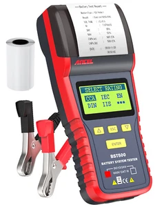 Automotive Battery Tester 12V 24V 100-2000 CCA Car Truck OBD Diagnostic Analyzer - Picture 1 of 13